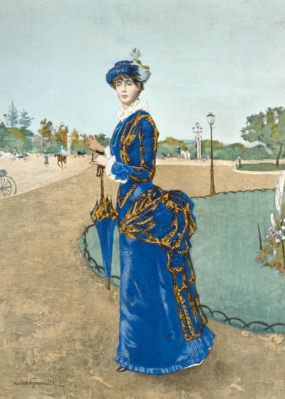 Ottobre, c.1880 da Norbert Goeneutte